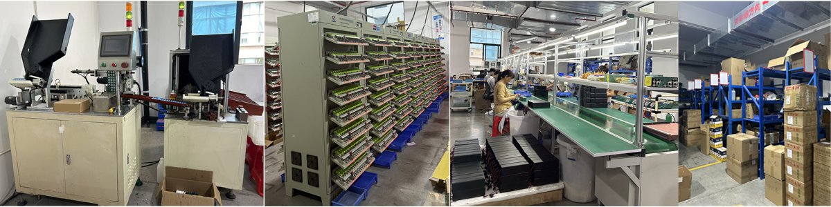 Lithium-ion battery pack assembly line